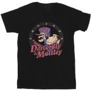T-shirt Wacky Races Dastardly And Mutley Circle