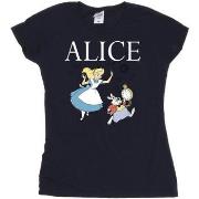 T-shirt Disney Alice In Wonderland Follow The Rabbit