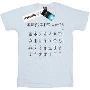 T-shirt enfant Disney Artemis Fowl Gnommish Alphabet