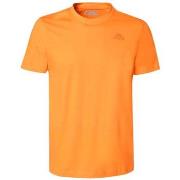 T-shirt Kappa TEE SHIRT CAFERS SLIM ORANGE - ORANGE POPSICLE/ORANGE - ...