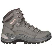 Chaussures Lowa Chassures Renegade GTX Mid Femme Graphite/Rosè