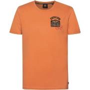 T-shirt Petrol Industries T-Shirt Palmetto Orange