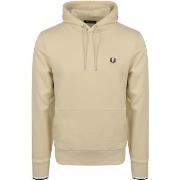 Sweat-shirt Fred Perry Hoodie Logo Beige