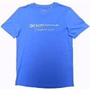 T-shirt Tom Tailor - Tee-shirt - bleu indigo