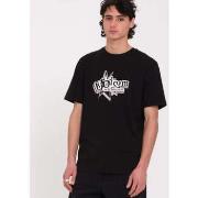 T-shirt Volcom Camiseta V Entertainment Basic Black