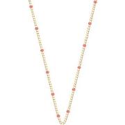 Collier Les Georgettes Collier Les Cadettes chaîne billes corail