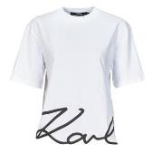 T-shirt Karl Lagerfeld karl signature hem t-shirt