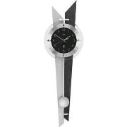Horloges Ams 5253, Quartz, Noire, Analogique, Modern