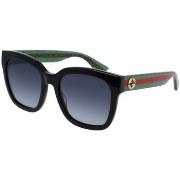 Lunettes de soleil Gucci GG0034SN Lunettes de soleil, Noir/Gris, 54 mm