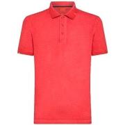 T-shirt Sun68 Polo Spcial Teint Framboise