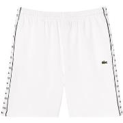 Short Lacoste Short jogging homme Ref 62575 Blanc