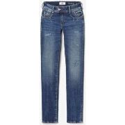Jeans Le Temps des Cerises Duroc pulp regular jeans destroy bleu