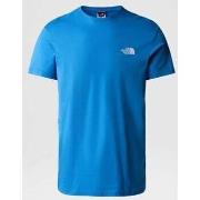 T-shirt The North Face T-SHIRT Homme Simple Dome Bleu