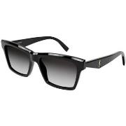 Lunettes de soleil Saint Laurent SL M104 Lunettes de soleil, Noir/Gris...