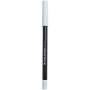 Eyeliners Makeup Revolution Eyeliner Supreme Pigment Gel - Blanc