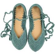 Espadrilles Kashura Baskets Ballerina High Femme Flo Sage