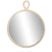 Miroirs Faye Miroir rond marin en cordage coton 40 cm