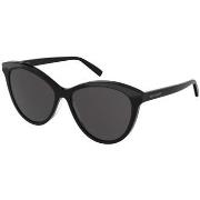 Lunettes de soleil Saint Laurent SL 456 Lunettes de soleil, Noir/Noir,...