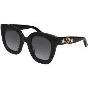 Lunettes de soleil Gucci GG0208S Lunettes de soleil, Noir, 49 mm