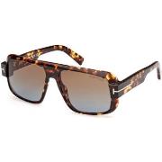 Lunettes de soleil Tom Ford FT1101 TURNER Lunettes de soleil, Havana/M...