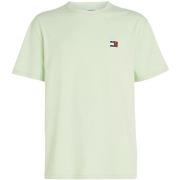 T-shirt Tommy Jeans T shirt Ref 62952 LXY Vert