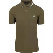 T-shirt Fred Perry Polo M3600 Vert Foncé V25