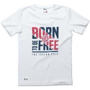 T-shirt The Indian Face Born to be Free