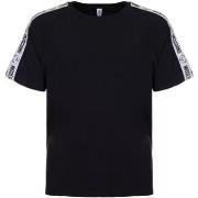T-shirt Moschino t-shirt noir rayures our