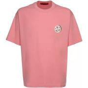 T-shirt Acupuncture T-shirt sur homme rose