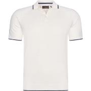 Polo Cappuccino Italia Tipped Tricot Polo