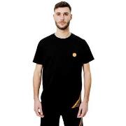 Debardeur Chabrand T-shirt homme Noir orange - 60 216 106