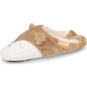 Chaussons Isotoner Chaussons babouches Femme Renard