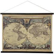 Tableaux, toiles Signes Grimalt Toile Enroulable Carte Du Monde