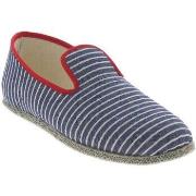 Chaussons Chausse Mouton - Charentaises MATELOT - Bleu - Taille