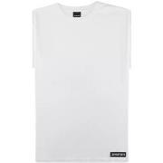 T-shirt Les (art)ists t-shirt blanc burlon 76