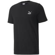 T-shirt Puma Classics Small Logo Tee / Noir