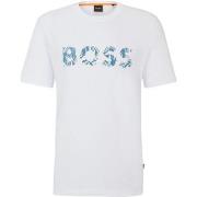 T-shirt BOSS T-shirt Bossocean Blanche