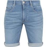 Pantalon No Excess Short Denim Bleu Clair