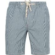 Pantalon Superdry Short Rayures Bleu