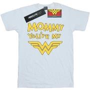 T-shirt enfant Dc Comics Wonder Woman Mummy You're My Hero