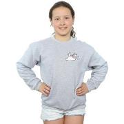 Sweat-shirt enfant Disney Aristocats Marie Sweet Backside Breast Print