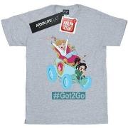 T-shirt enfant Disney Wreck It Ralph Cinderella And Vanellope