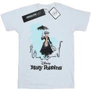 T-shirt enfant Disney Mary Poppins Rooftop Landing Colour