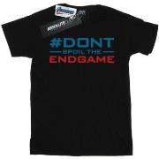 T-shirt enfant Marvel Avengers Endgame Don't Spoil The Endgame
