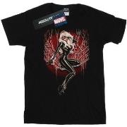 T-shirt enfant Marvel Black Cat Spider Web