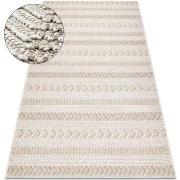 Tapis Rugsx Tapis JERSEY 19243 beige - Chevron, structurelles, 60x100 ...