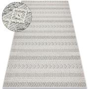 Tapis Rugsx Tapis JERSEY 19243 gris - Chevron, structurelles, 60x100 c...