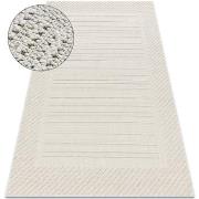 Tapis Rugsx Tapis JERSEY 19241 crème - Losangos, géométriqu 140x190 cm