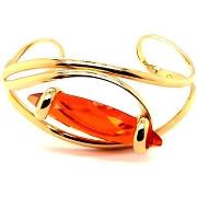 Bracelets Andrea Marazzini Bracelet Jonc Navette Orange