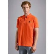 T-shirt Paul &amp; Shark Polo orange